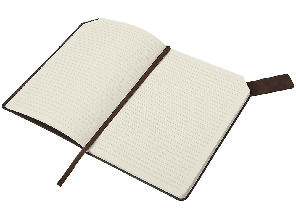 Блокнот А5 с магнитным клапаном в гибкой обложке «Chaplin»