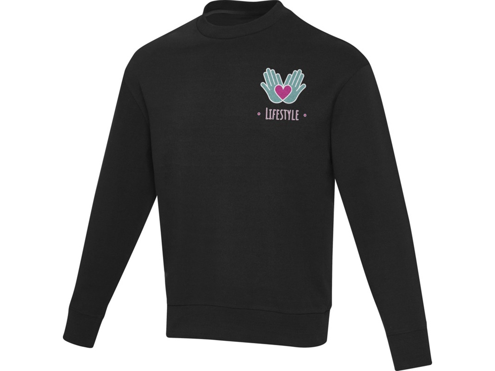 Свитер с круглым вырезом «Jet» из органического хлопка, унисекс