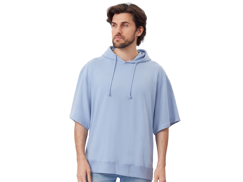 Худи оверсайз с коротким рукавом «Warsaw» унисекс