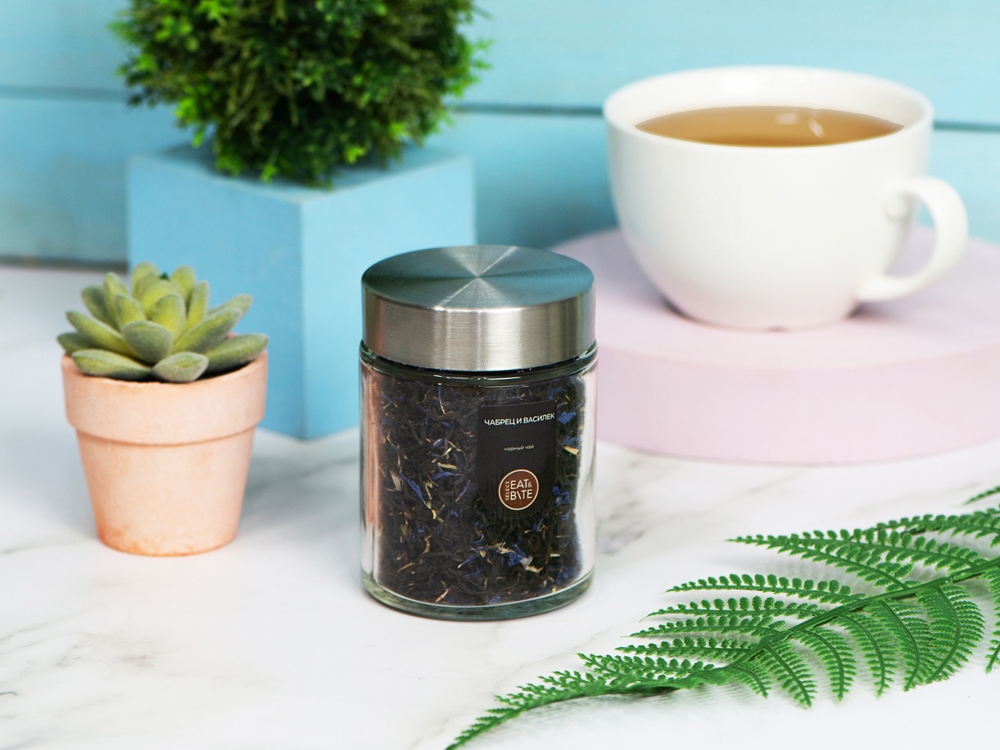 Чай черный с чабрецом и лепестками василька, серия «Essence»