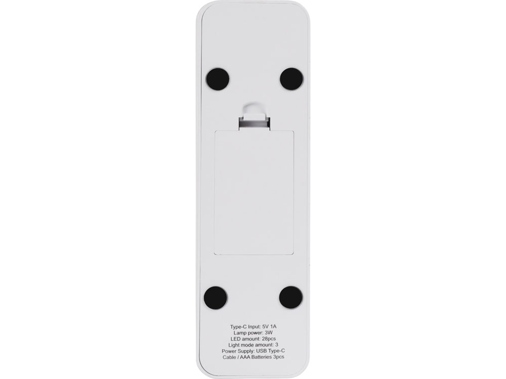 Складывающая настольная лампа с подставкой для телефона «Stack N», 3 Вт