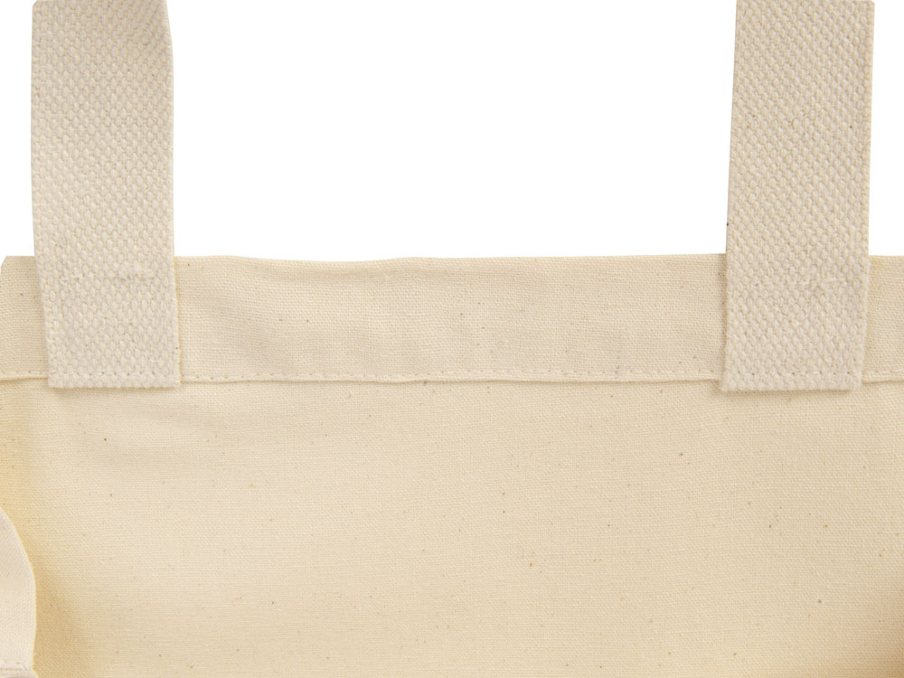 Сумка «Donny» из  хлопка 250г/м2 с донной складкой и парусиновыми ручками