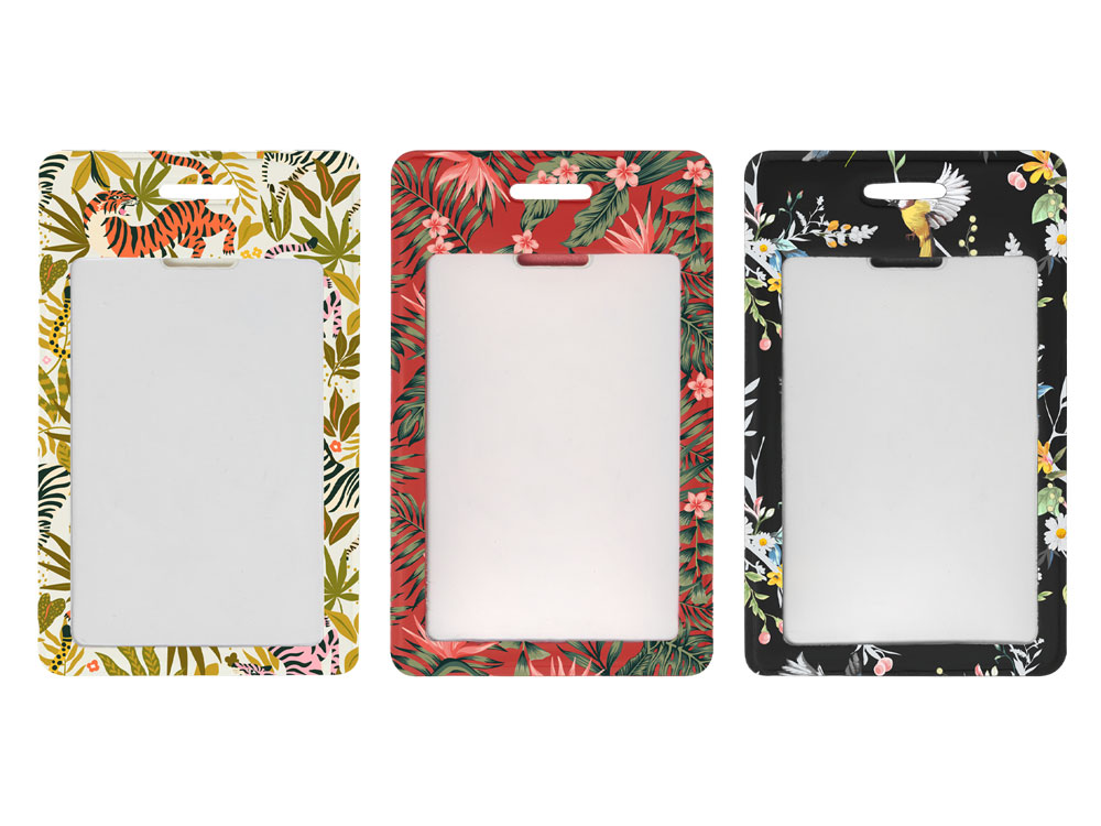 Чехол для пропуска с возможностью полноцветной печати, софт-тач