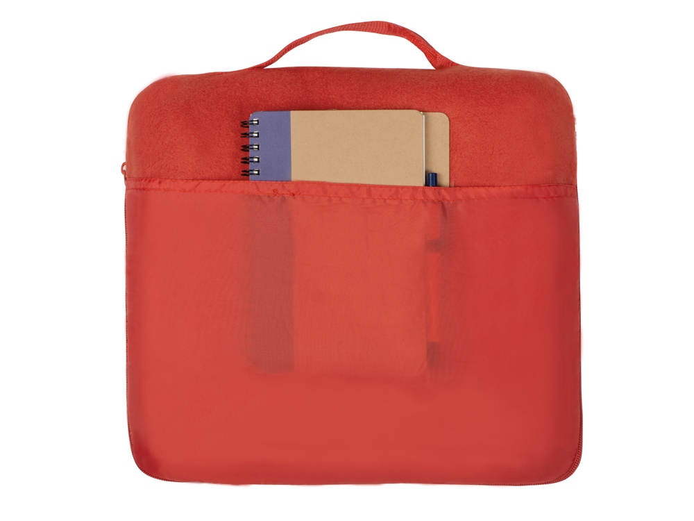 Плед - подушка для путешествий «Flight» в чехле с ручкой и карманом