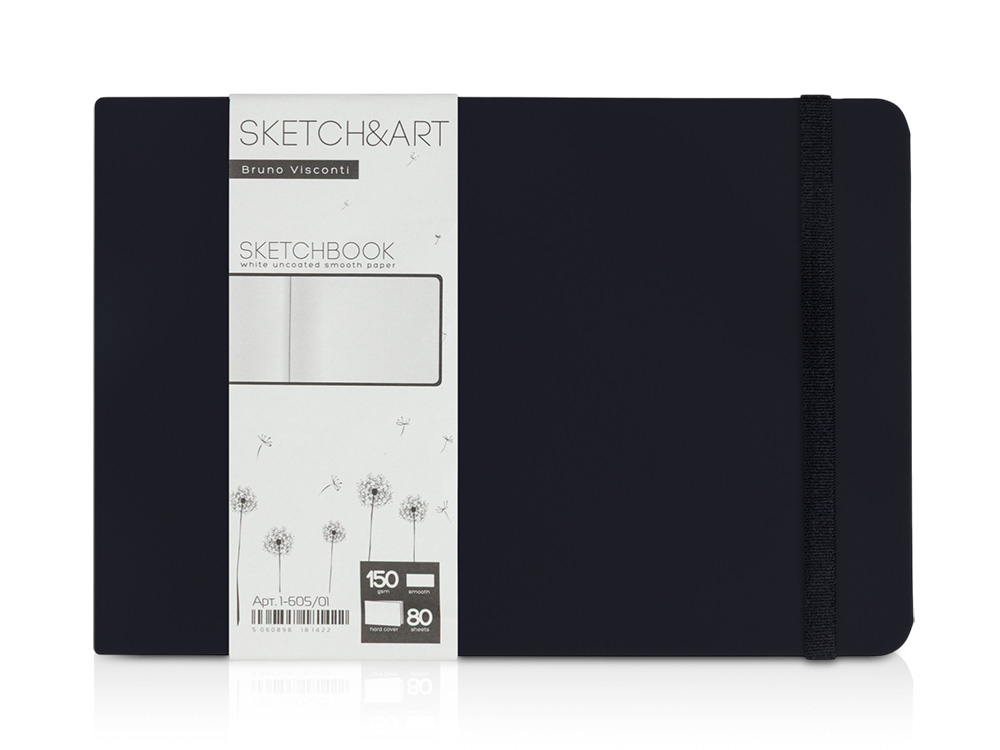 Скетчбук «Sketch & Art» 150 г/м2, soft-touch