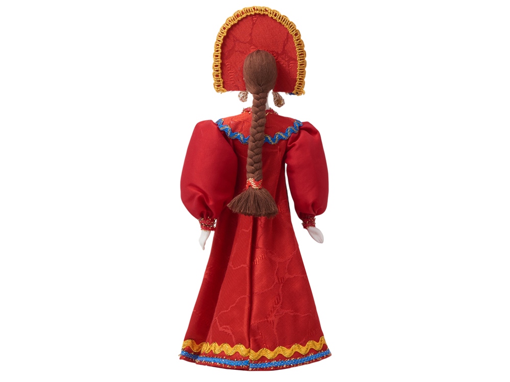 Подарочный набор: кукла фарфоровая, чай "Малина с мятой"