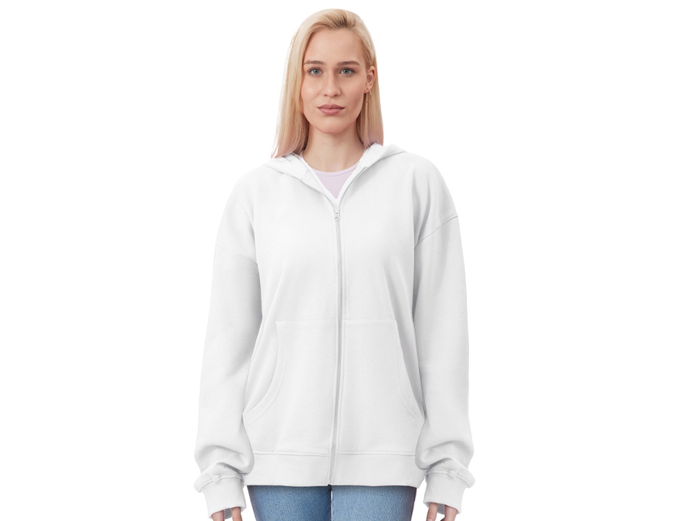 Толстовка оверсайз с капюшоном на молнии «Monaco»