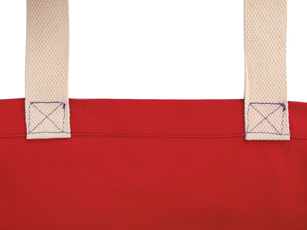 Сумка «Donny» из  хлопка 250г/м2 с донной складкой и парусиновыми ручками