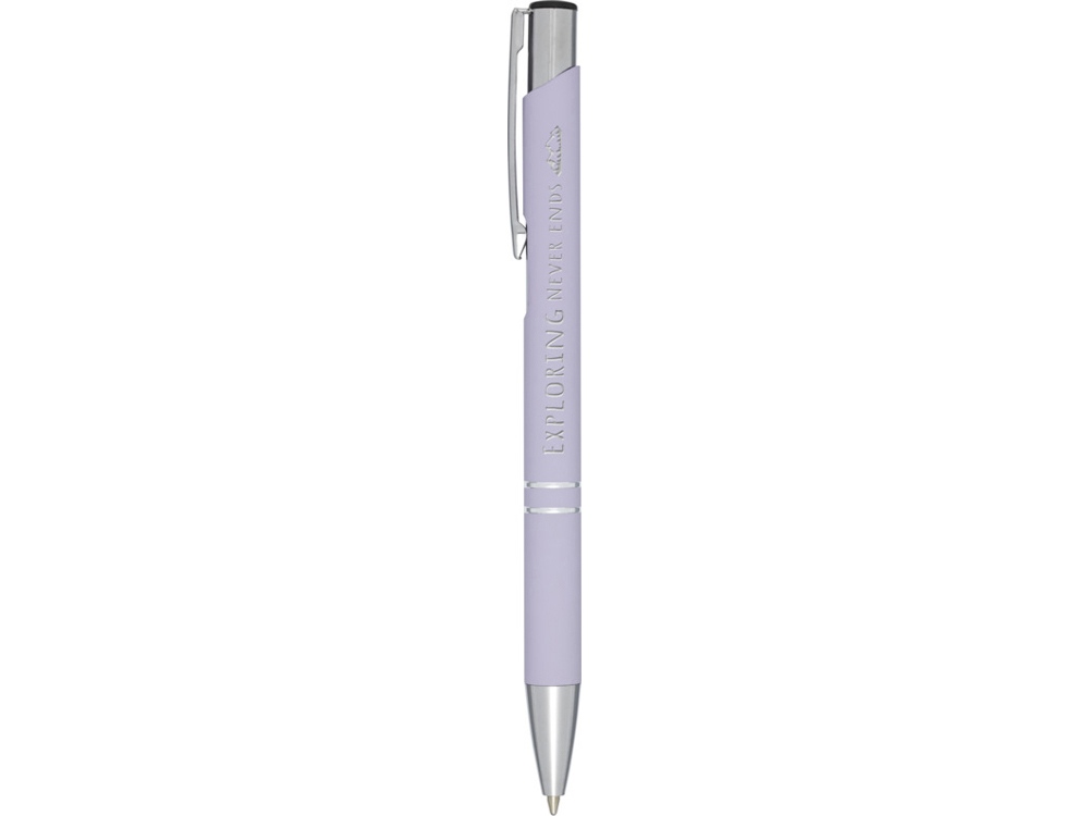 Ручка металлическая шариковая «Moneta» с антискользящим покрытием