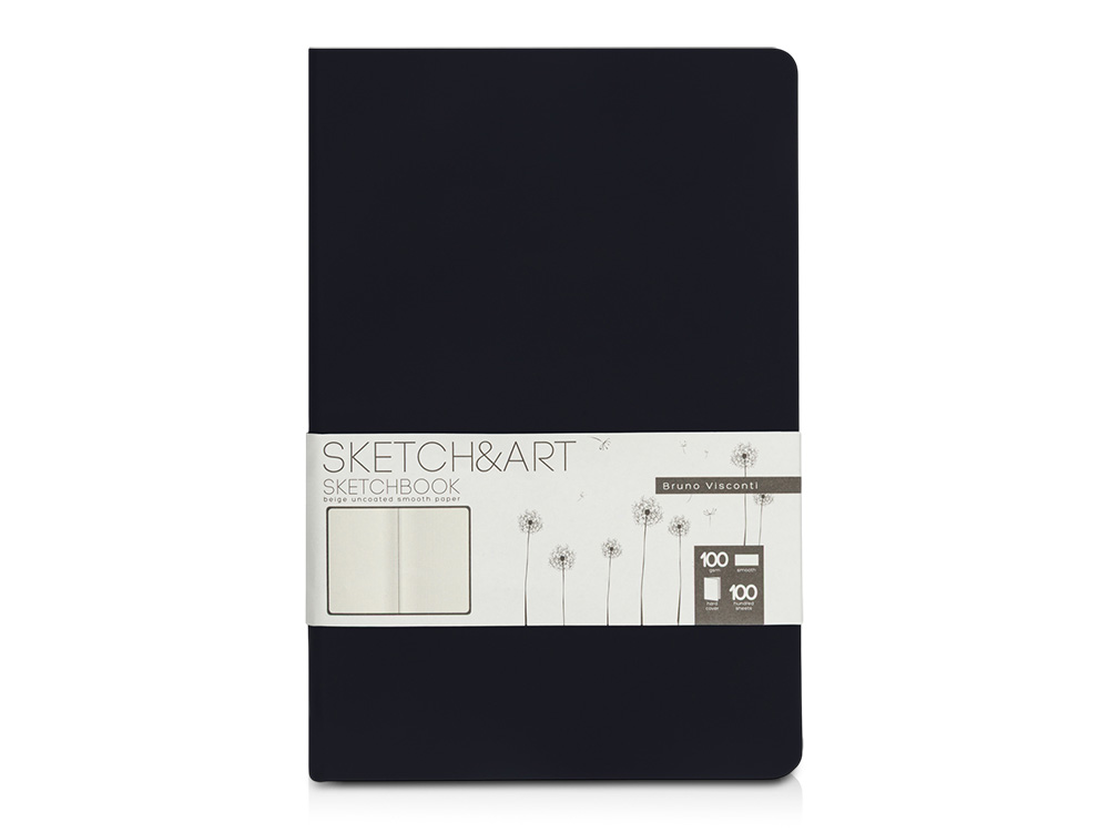 Скетчбук «Sketch & Art» 100 г/м2, soft-touch