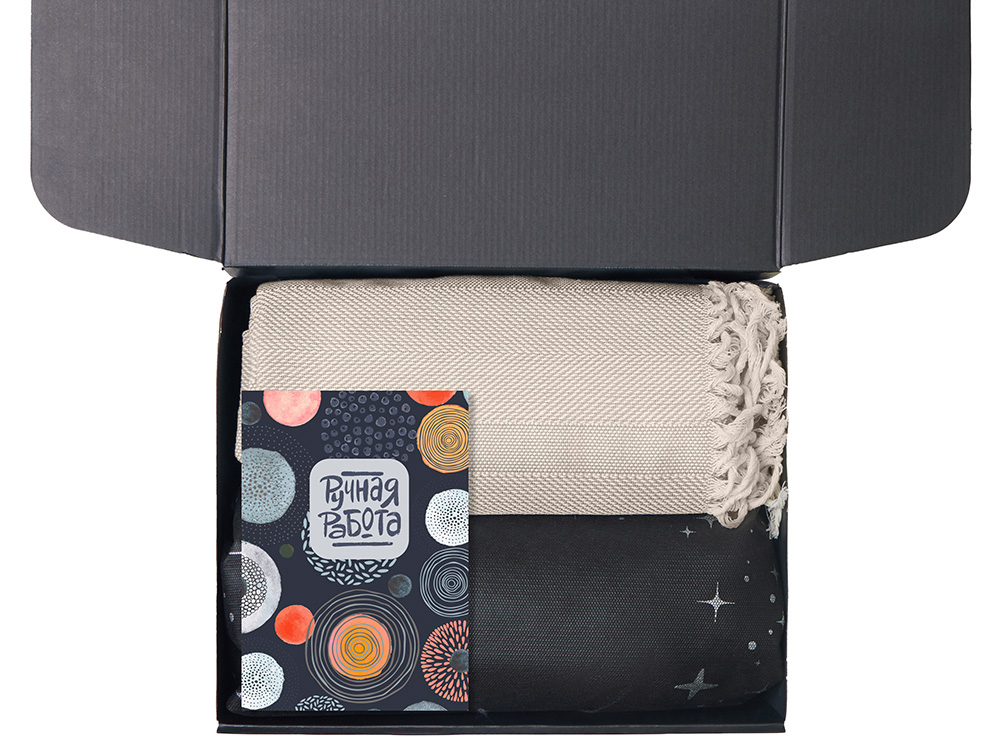 Подарочный набор «Re:y. Haven»  с пледом, кружкой и чаем