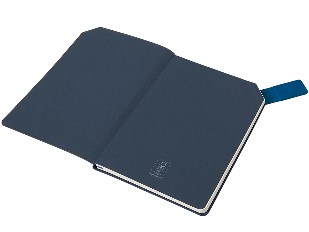 Блокнот А5 с магнитным клапаном в гибкой обложке «Chaplin»