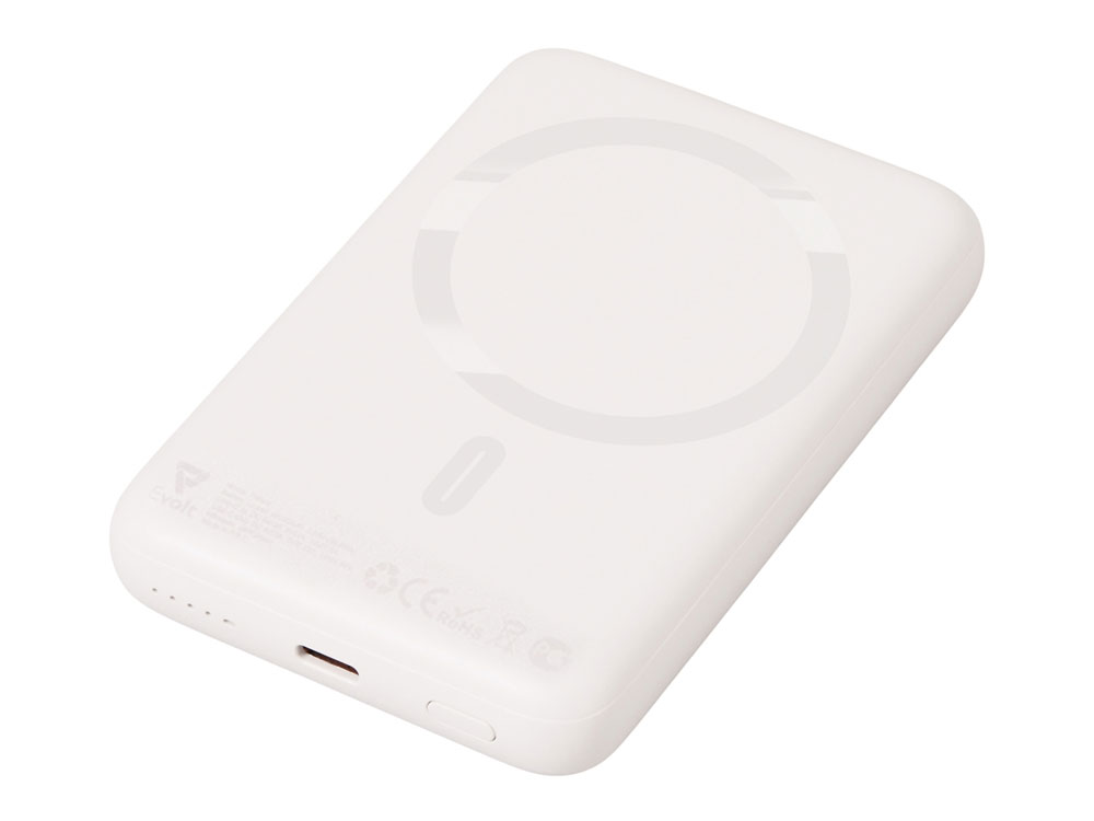 Магнитный внешний беспроводной аккумулятор «Polarix», QC/PD, 10000 мАч