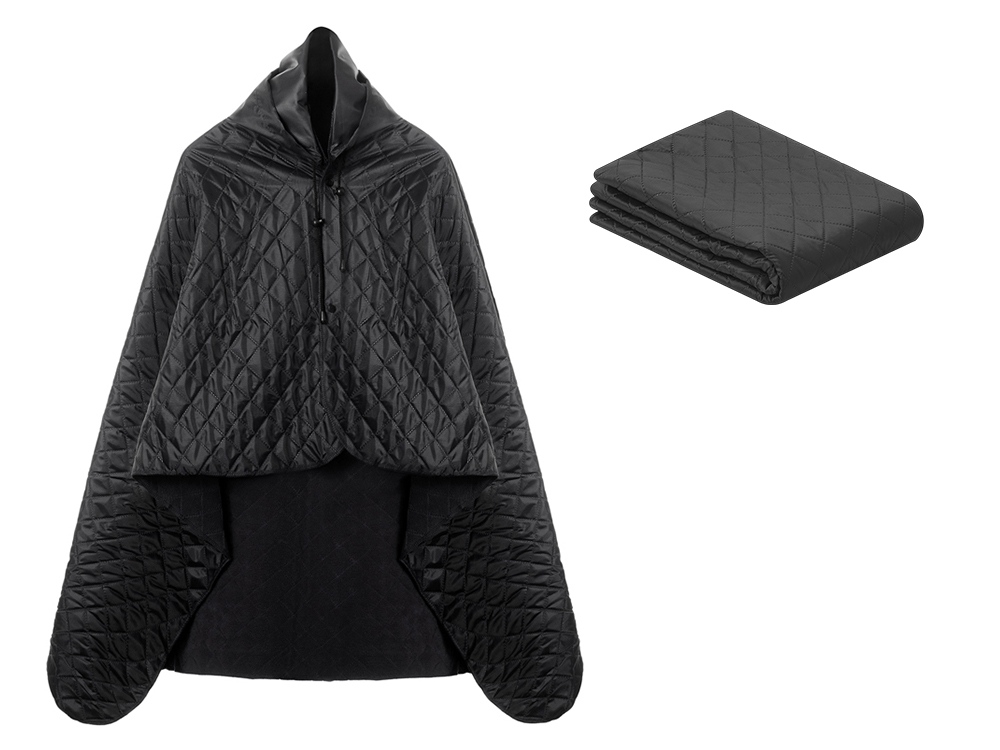 Плед-пончо 2-в-1 «Cappy» с капюшоном и мешком