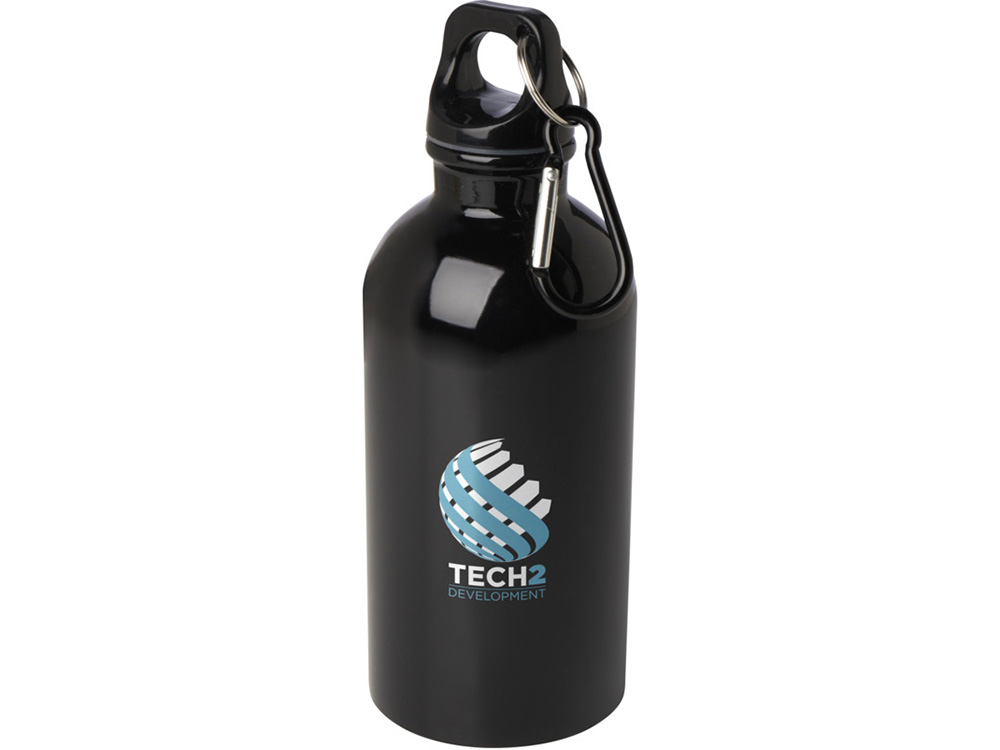 Одностенная бутылка для воды с карабином «Oregon», 400 мл