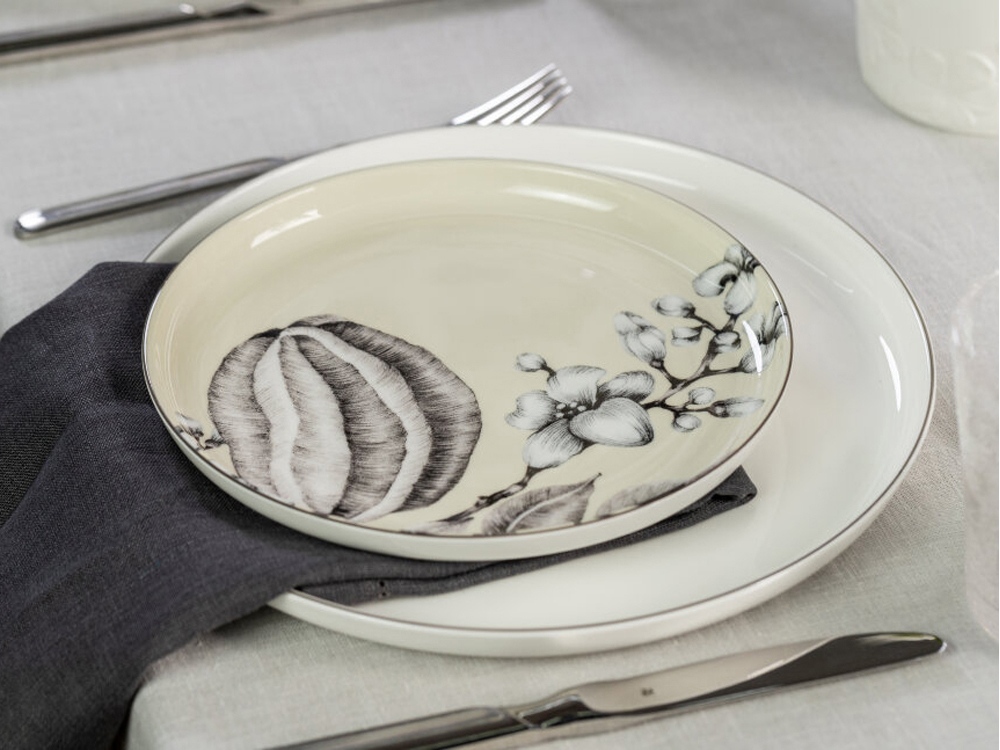 Тарелка «PLATE 2 WHT»