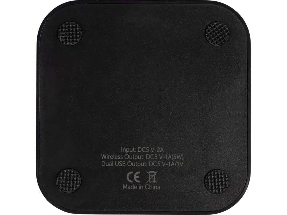 Беспроводная зарядка «Tile» с 2 USB-A, 5 Вт