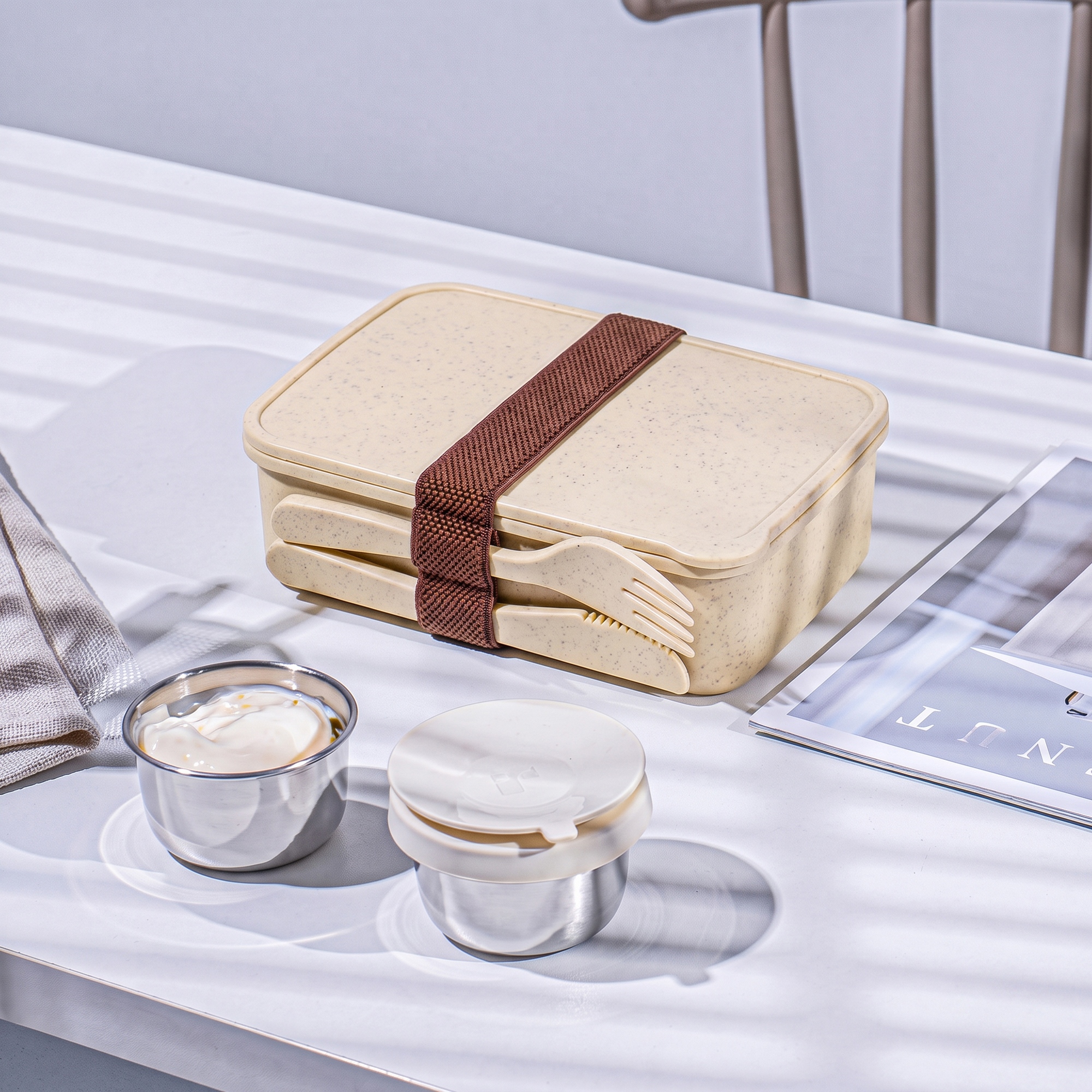 Ланч-бокс из бамбукового волокна «Meal»