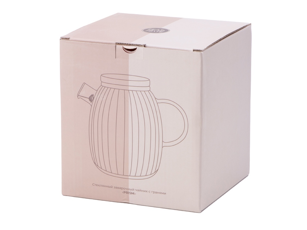 Стеклянный заварочный чайник с гранями «Prism»
