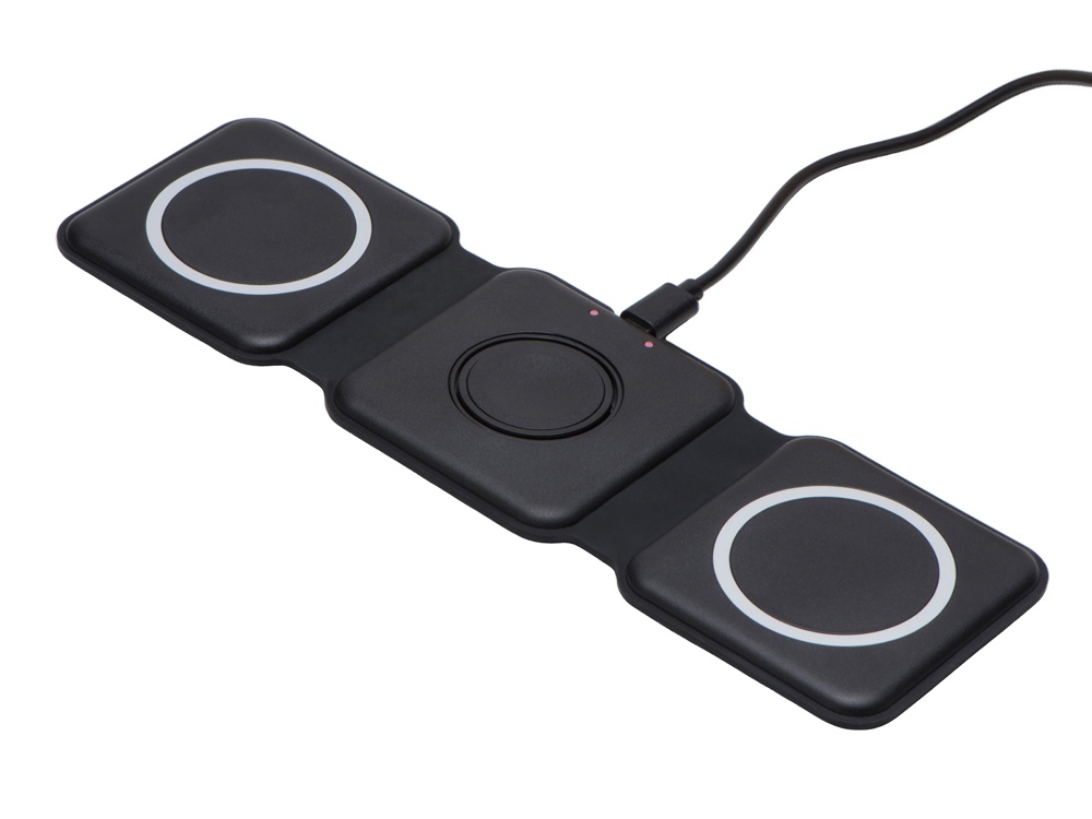 Беспроводное зарядное устройство 3-в-1 «Road», 15 Вт