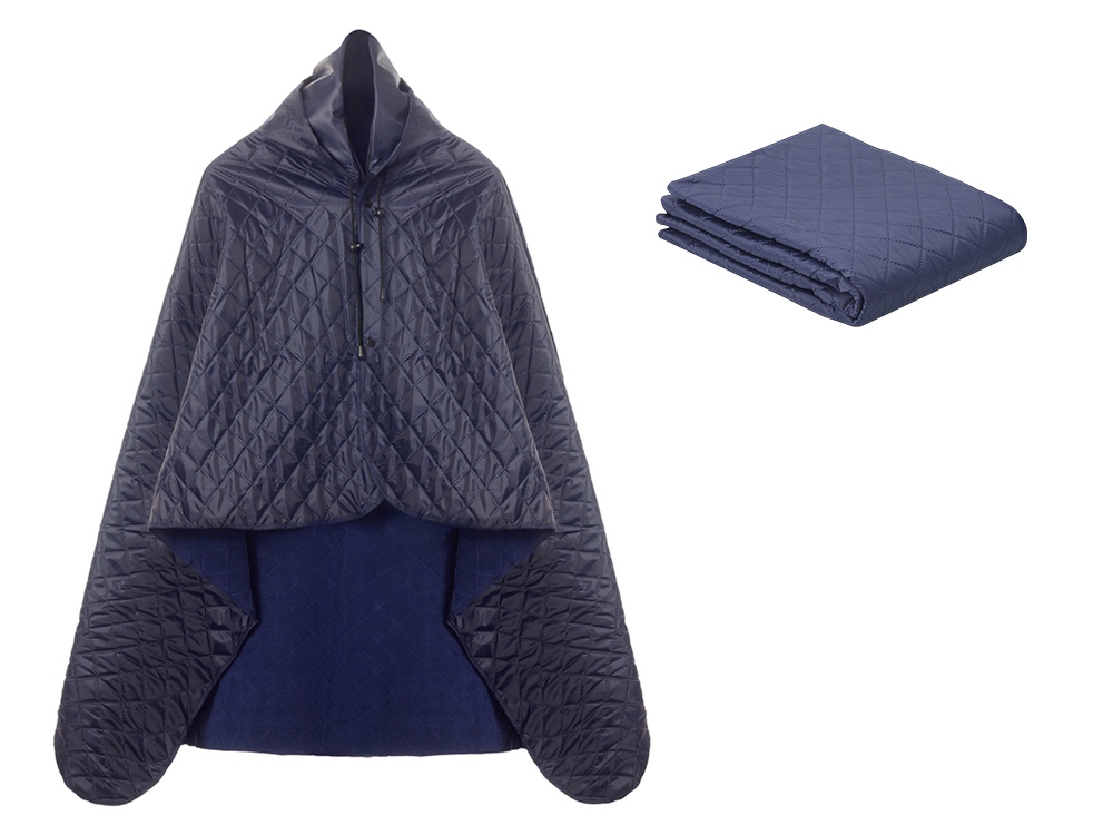 Плед-пончо 2-в-1 «Cappy» с капюшоном и мешком