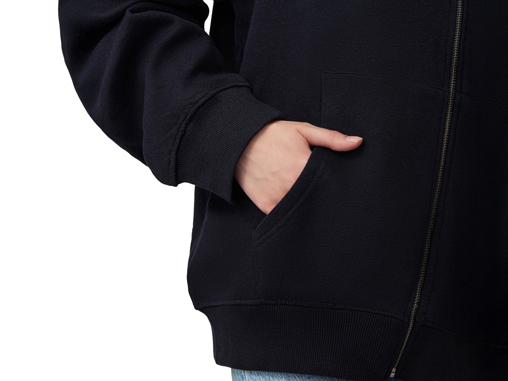 Толстовка оверсайз с капюшоном на молнии «Monaco»