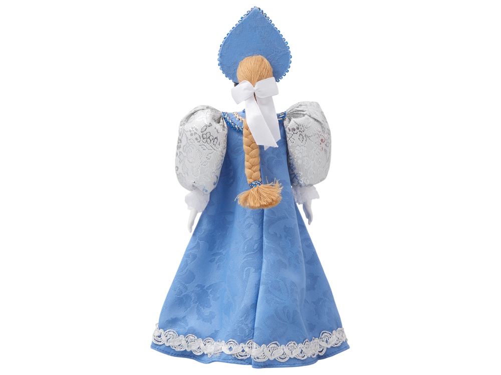 Подарочный набор: кукла фарфоровая, чай "Малина с мятой"