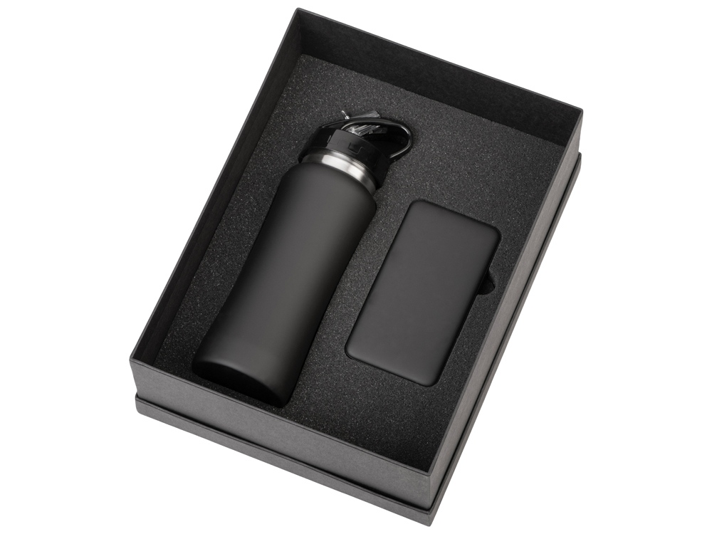 Подарочный набор «COLOR IT» с бутылкой для воды и повербанком 