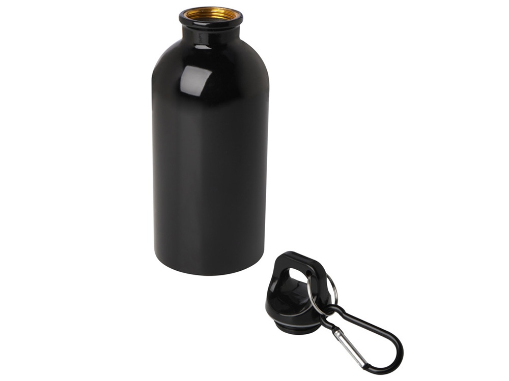 Одностенная бутылка для воды с карабином «Oregon», 400 мл