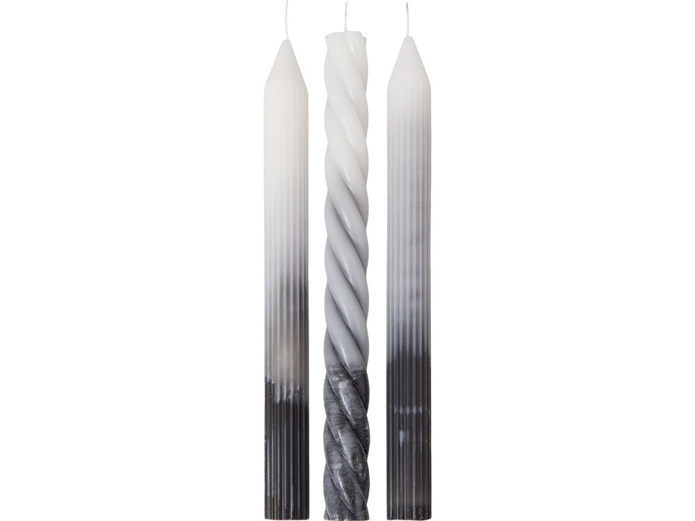 Набор столовых свечей с градиентом «Flicker & Flow»