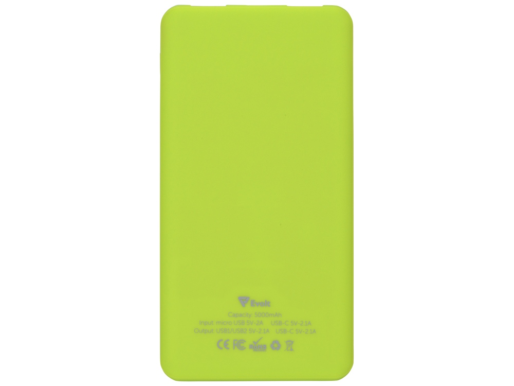 Внешний аккумулятор «Reserve» с USB Type-C, 5000 mAh