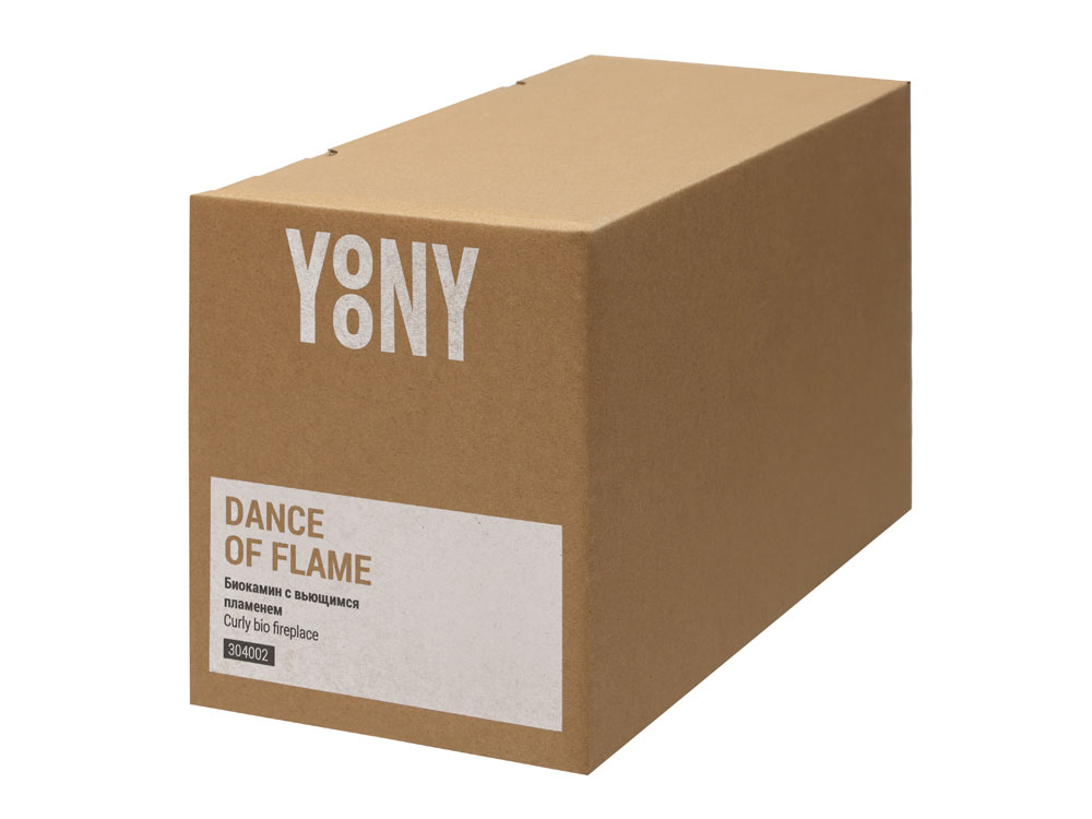 Биокамин с вьющимся пламенем «Dance of flame»