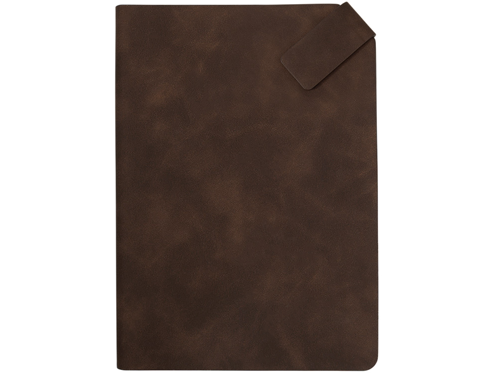 Блокнот А5 с магнитным клапаном в гибкой обложке «Chaplin»