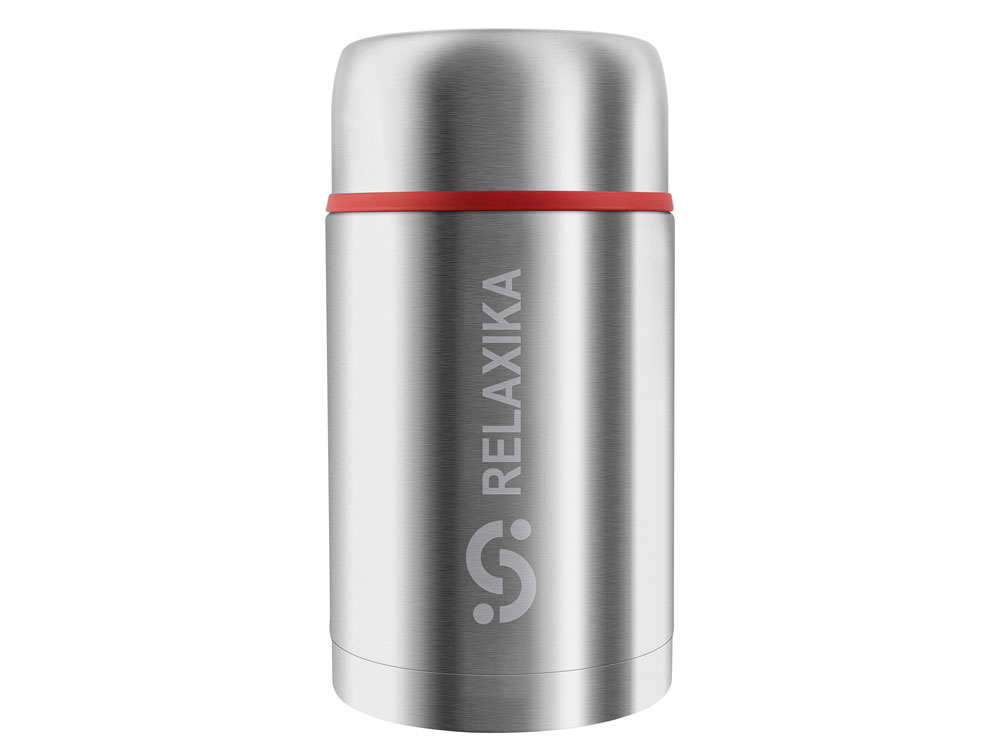 Термос для еды Relaxika «301» в чехле, 1200 мл