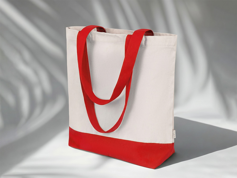 Сумка для шоппинга «Cotton» из переработанного хлопка, 280 г/м2