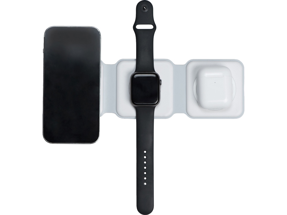 Беспроводное зарядное устройство 3-в-1 «Road», 15 Вт