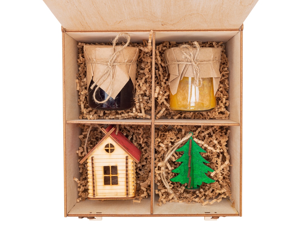Подарочный набор «Decoration Deluxe» 2.0 с двумя видами варенья 