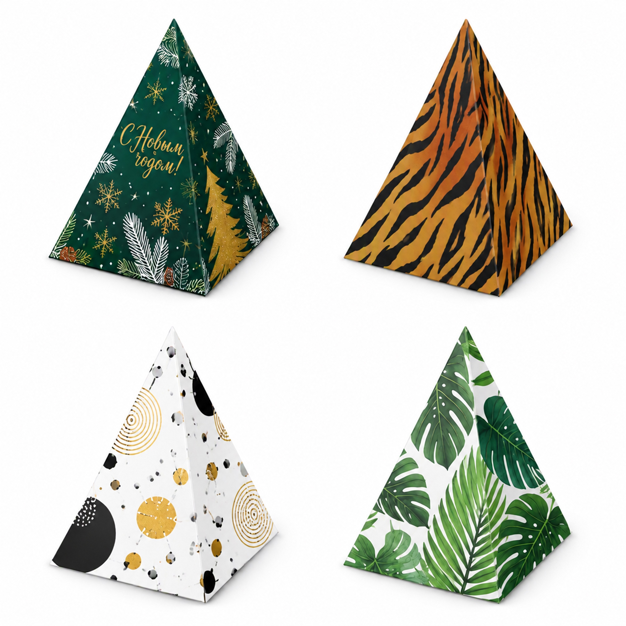 Коробка с полноцветной запечаткой «Апекс», 60х120 мм