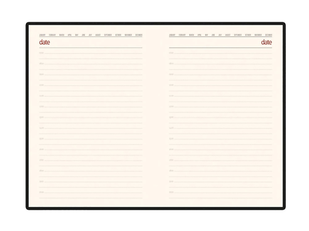 Ежедневник недатированный А5 «Senate» с магнитным клапаном