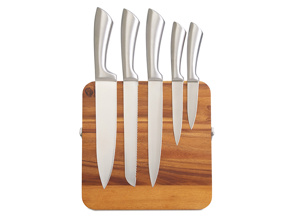 Набор ножей на магнитной подставке «Терон»