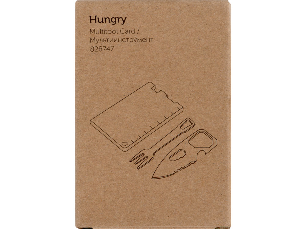 Мультиинструмент с ножом и вилкой «Hungry»