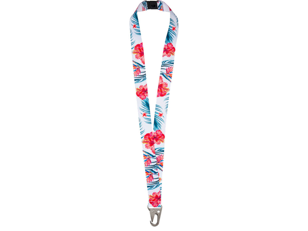 Ланъярд под сублимацию с карабином и замком обрыва, 2,5 см