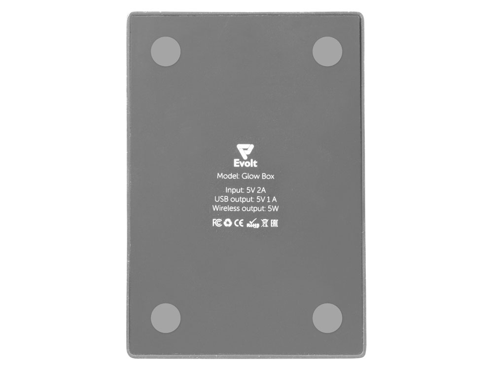 Настольное беспроводное зарядное устройство «Glow Box»