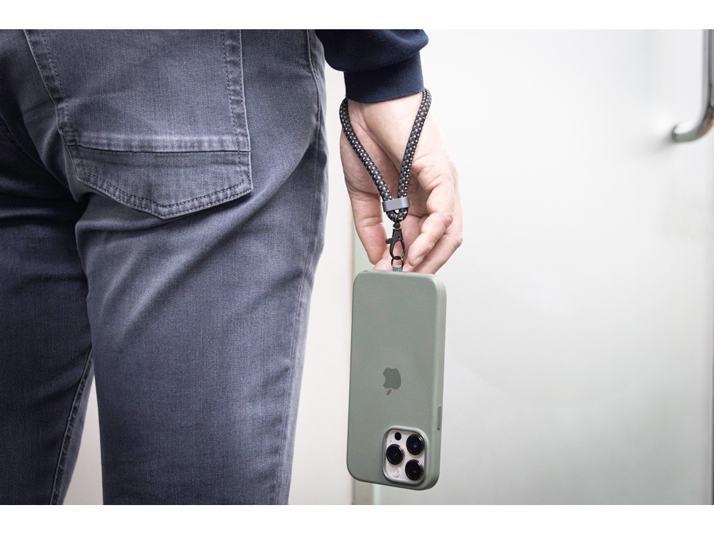 Ремешок-держатель для телефона с зарядным кабелем USB-C - USB-C «Lany Wristband Charge Eco»